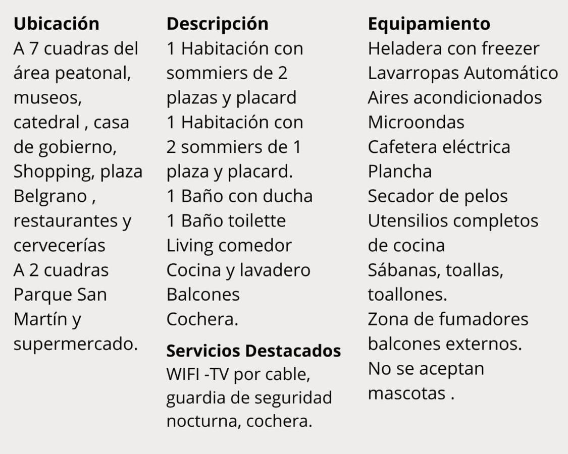 Locacion Jujuy Appartement San Salvador de Jujuy Buitenkant foto